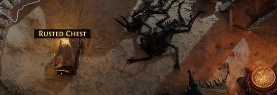 poe2 rare chest called rusted chest